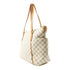 LOUIS VUITTON LV GHW Totally MM Shoulder Bag N51262 Damier Azur White
