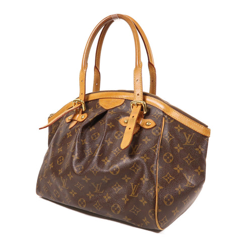 LOUIS VUITTON LV GHW Tivoli GM 2 Way Shoulder Bag M40144 Monogram Brown