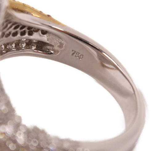 FINE JEWELRY Diamond Ring 18K White Gold US#6