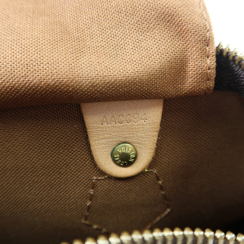 LOUIS VUITTON LV GHW Speedy 30 Handbag Boston Bag M41526 Monogram Brown v3