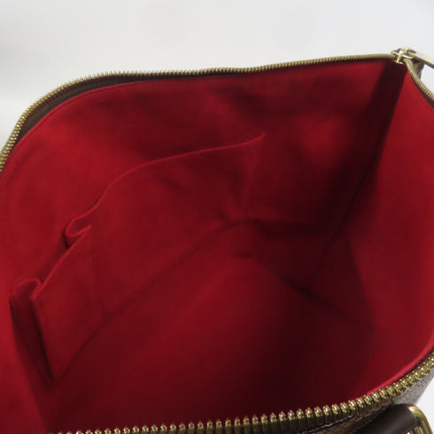 LOUIS VUITTON LV GHW Saleya MM Shoulder Bag N51182 Damier Brown