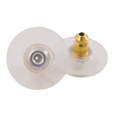 CHANEL CC Earrings Accessories Metal Gold White