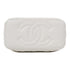 CHANEL Quilted CC GHW Vanity Case Chain Shoulder Bag Calfskin Leather White
