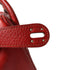 HERMES PHW Lindy 34 2Way Shoulder Bag Taurillon Clemence 54 Rough Garance Red