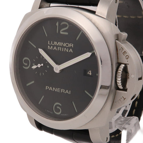 PANERAI Luminor Marina 1950 Automatic Watch PAM00312 Stainless Steel Black