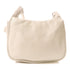 LONGCHAMP SHW Crossbody Shoulder Bag Lambskin Leather White