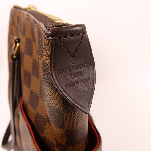 LOUIS VUITTON LV GHW Totally MM Shoulder Bag N41281 Damier Ebene Brown