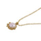 TIFFANY&CO Olive Leaf Pearl Pendant Necklace 18K Yellow Gold