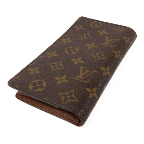 LOUIS VUITTON LV GHW Brazza Wallet M66540 Monogram