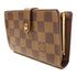 LOUIS VUITTON LV GHW Portefeuille Viennois Wallet N61674 Damier Brown