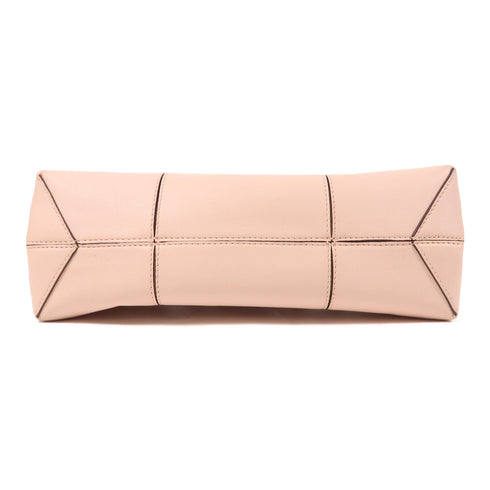 Tory Burch GHW 2 Way Shoulder Bag Calfskin Leather Pink v1