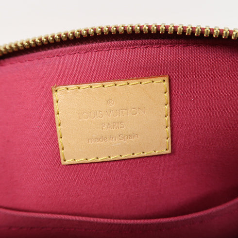 LOUIS VUITTON LV GHW Alma BB 2 Way Shoulder Bag M90174 Monogram Vernis Red