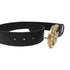 GUCCI GG GHW Marmont Pearl Belt 453260 Calfskin Leather Black