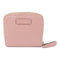 GUCCI GG GHW Microguccissima Wallet Calfskin Leather Pink