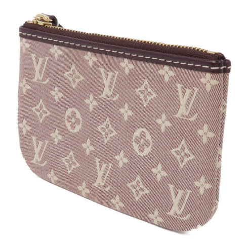 LOUIS VUITTON LV GHW Pochette Cles Coin Case Monogram Idylle