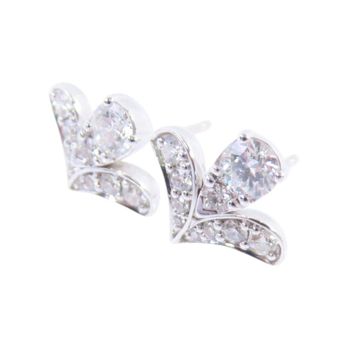 JEWELRY Diamond Earrings 18K White Gold v7