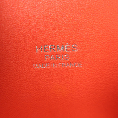 HERMES PHW Bolide 31 2 Way Bag Clemence Leather Red