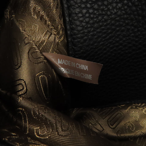 MOSCHINO SHW Waist Bag Canvas White Black Red