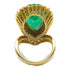 FINE JEWELRY 13.88ct Emerald 2.71ct Diamond Ring 18K Yellow Gold U...
