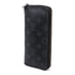 LOUIS VUITTON LV Zippy Wallet Vertical Long Wallet M62295 Monogram Eclipse