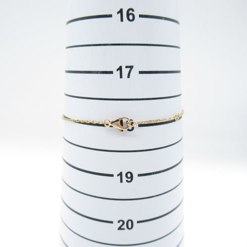 CARTIER Double C de Cartier Diamond Blaceret 18K Rose Pink Gold 2.8g