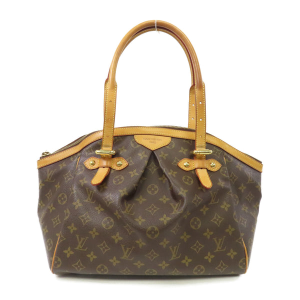 LOUIS VUITTON LV GHW Tivoli GM Shoulder Bag M40144 Monogram Brown v11