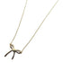 TIFFANY&CO Bow Necklace 18K Pink Gold