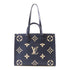 LOUIS VUITTON LV GHW OnTheGO 2 Way Bag M45495 Monogram Empreinte Navy