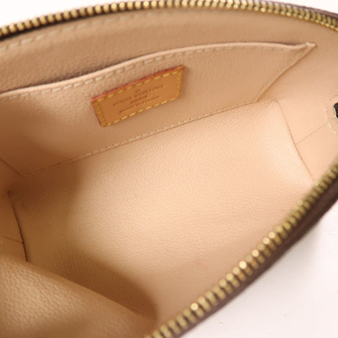 LOUIS VUITTON LV GHW Cosmetic Pouch Clutch M47515 Monogram Brown