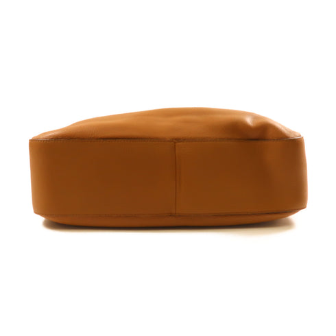 PRADA GHW Shoulder Bag Calfskin Leather 1BC013 Brown