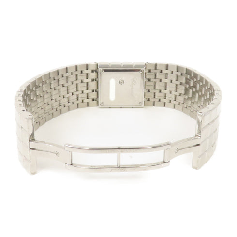 Chopard Ice Cube Quartz Watch 11/8898 Stainless Steel Silver