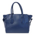 PRADA SHW 2 Way Shoulder Bag Calfskin Leather Blue