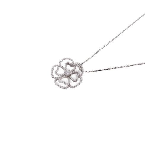 JEWELRY Diamond Necklace Accessories 18K White Gold