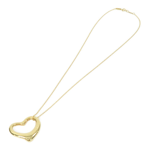 TIFFANY&CO Open Heart Necklace 18K Yellow Gold v2