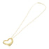 TIFFANY&CO Open Heart Necklace 18K Yellow Gold v2