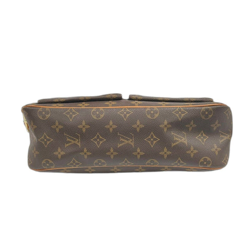 LOUIS VUITTON LV GHW Viva Cite GM Shoulder Bag M51163 Monogram Brown