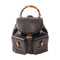 GUCCI GG GHW Bamboo Backpack Rucksack 003 2058 0016 Leather Black