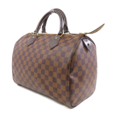 LOUIS VUITTON LV GHW Speedy 30 Handbag N41364 Damier Brown v2