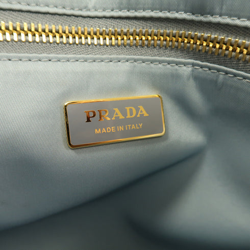 PRADA GHW Etiquette Shoulder Bag 2 Way Shoulder Bag Handbag Nylon Black