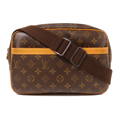 LOUIS VUITTON LV GHW Reporter PM Shoulder Bag M45254 Monogram Brown v5