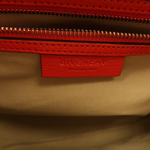GIVENCHY SHW Antigona Bag 2Way Shoulder Hand Bag Calfskin Leather ZED0198 Red