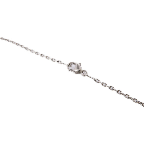 HERMES Necklace pop H Accessories Enamel/Metal Red/Silver