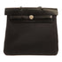 HERMES PHW Herbag Backpack Canvas/Leather 89 Noir