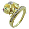 JEWELRY Ring Diamond 4.7g 18K Yellow Gold US#5.75