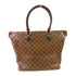 LOUIS VUITTON LV GHW Saleya PM Shoulder Bag N51182 Damier Ebene Brown