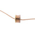 BVLGARI B-Zero1 Perfect Mistake Necklace 18K Yellow/White/Pink Gold