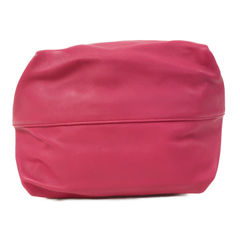 SAINT LAURENT YSL SHW Teddy Chain Shoulder Bag 538447 Lambskin Leather Pink