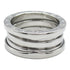 BVLGARI B-zero 1 3 Band Ring 18K White Gold US#5.25 Bvlgari#51