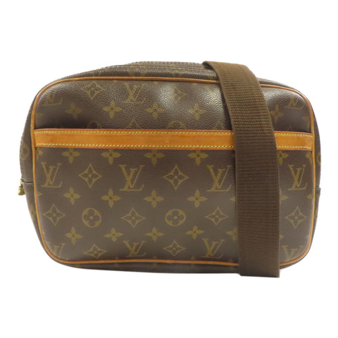LOUIS VUITTON LV GHW Reporter PM Shoulder Bag M45254 Monogram Brown v3