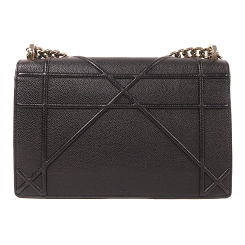 Christian Dior CD SHW Diorama Chain Shoulder Bag Calfskin Leather